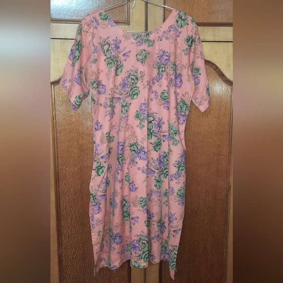 Peach Color Salwar Suit Dupatta - Picture 3 of 6